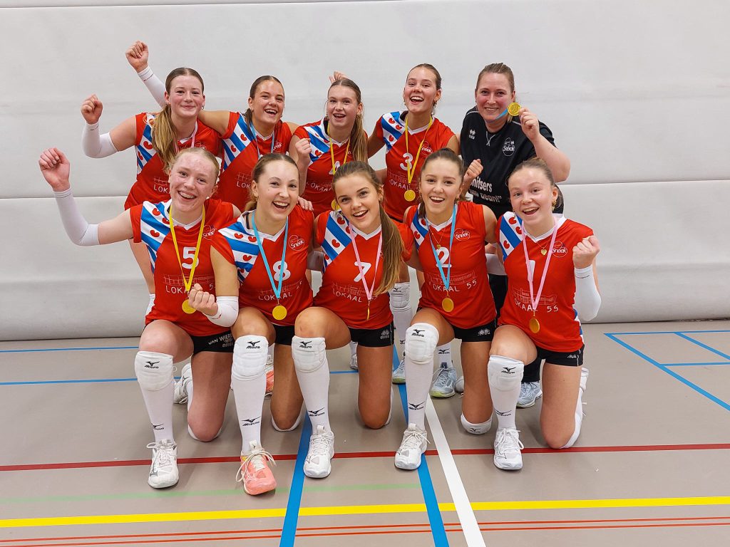 Meisjes A1 VC Sneek kampioen