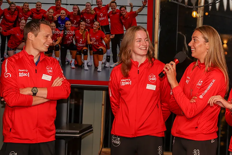Foto teampresentatie Friso Sneek D1